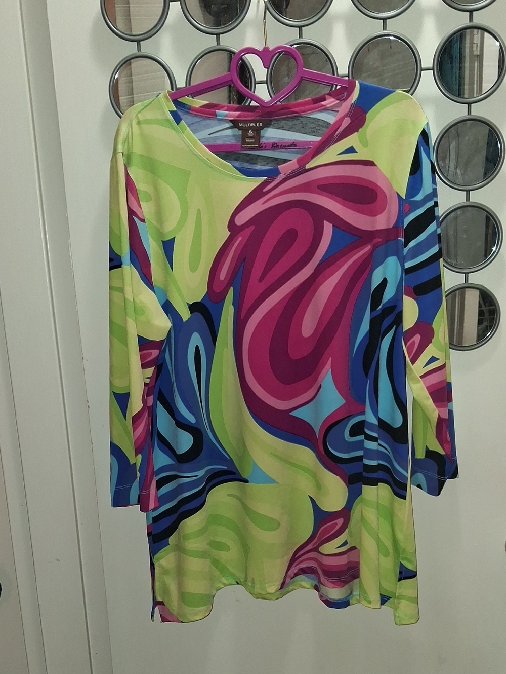 VIBRANT MULTICOLORED Tunic